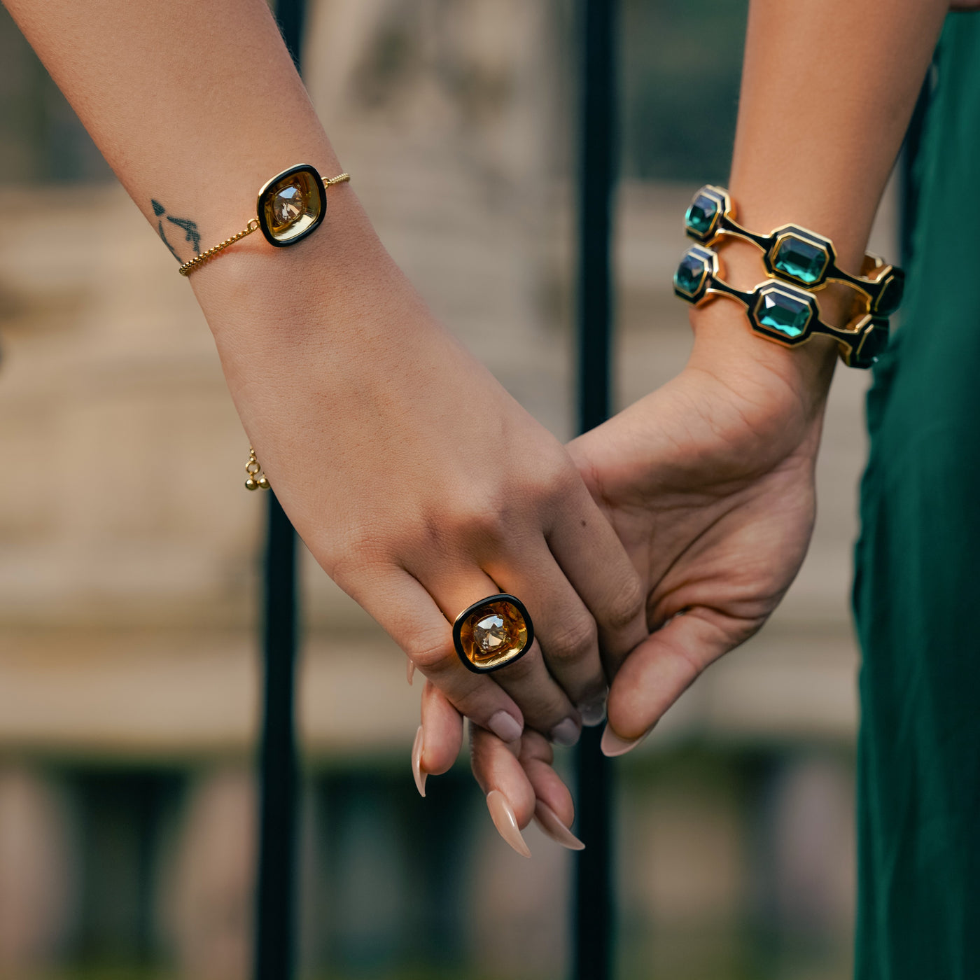 Bling Glory Wrap Crystal Bracelet