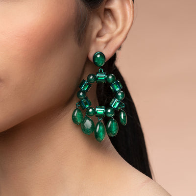 Sultana Chandelier Earrings