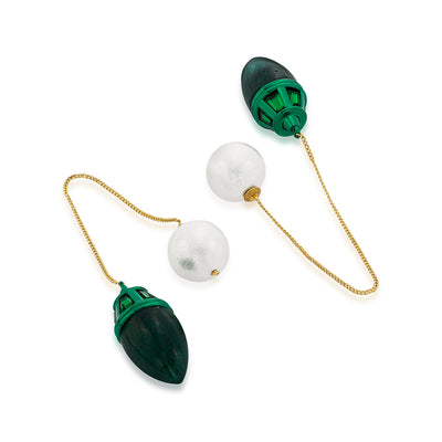 Zeenat Pearl Drop Earrings