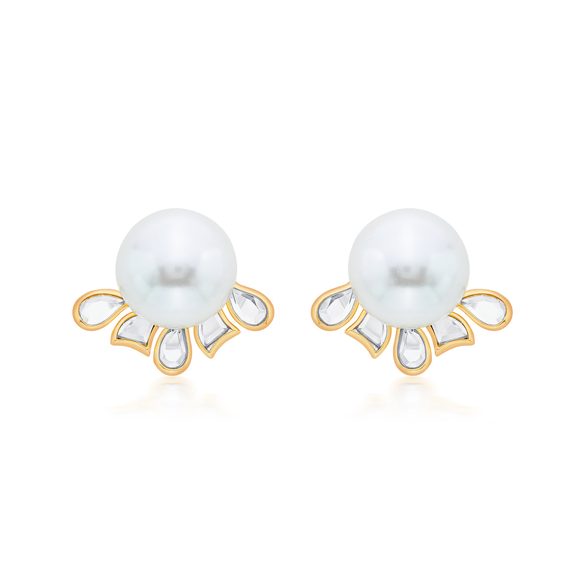 Amara Pearl Flower Earrings