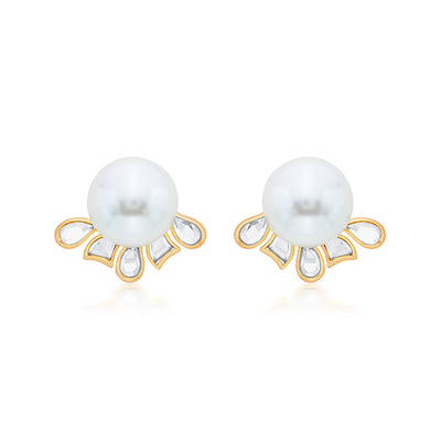 Amara Pearl Flower Earrings
