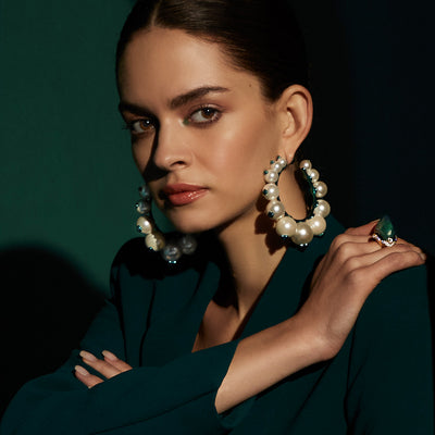 Zeenat Dome Ring