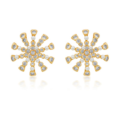 Amara Lattice Star Earrings