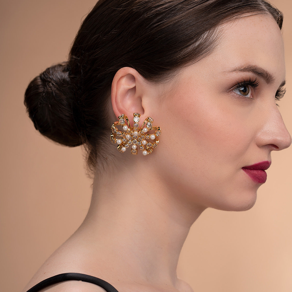 Amara Lattice Star Earrings