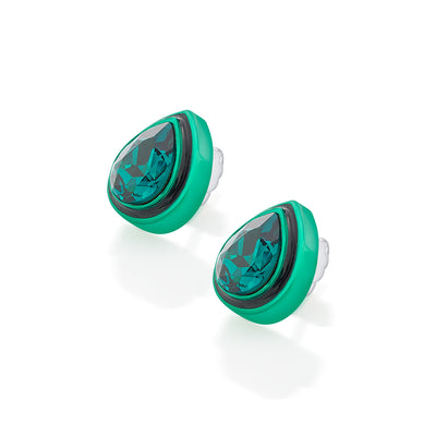 B-dazzle Green Crystal Studs