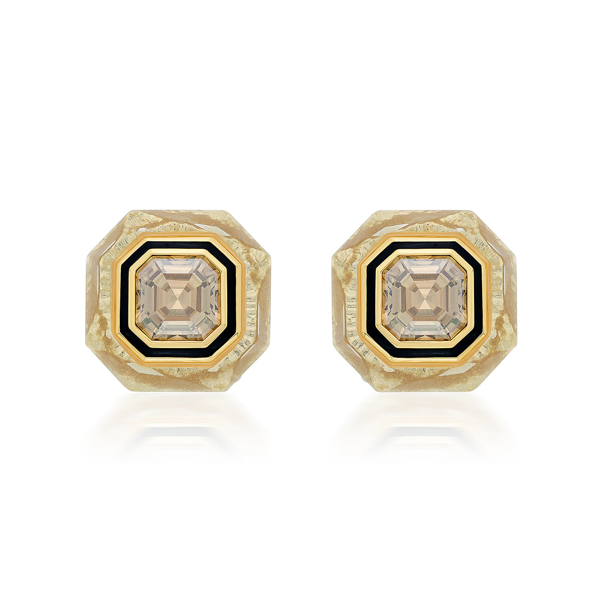 Bling Infinity Cut Crystal Studs
