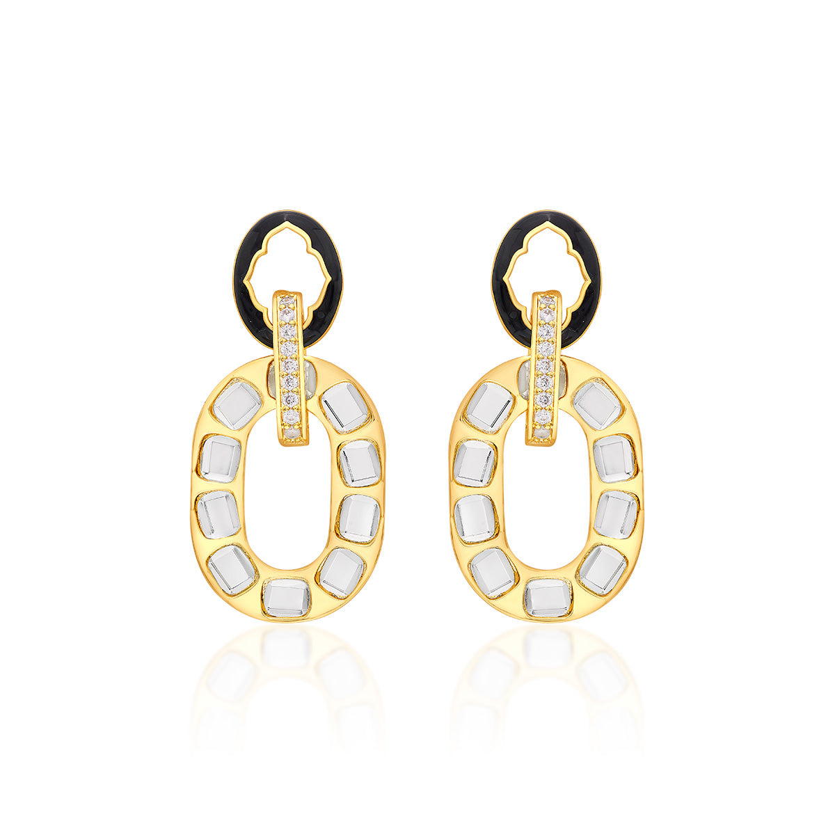 Sliving Drop Earrings