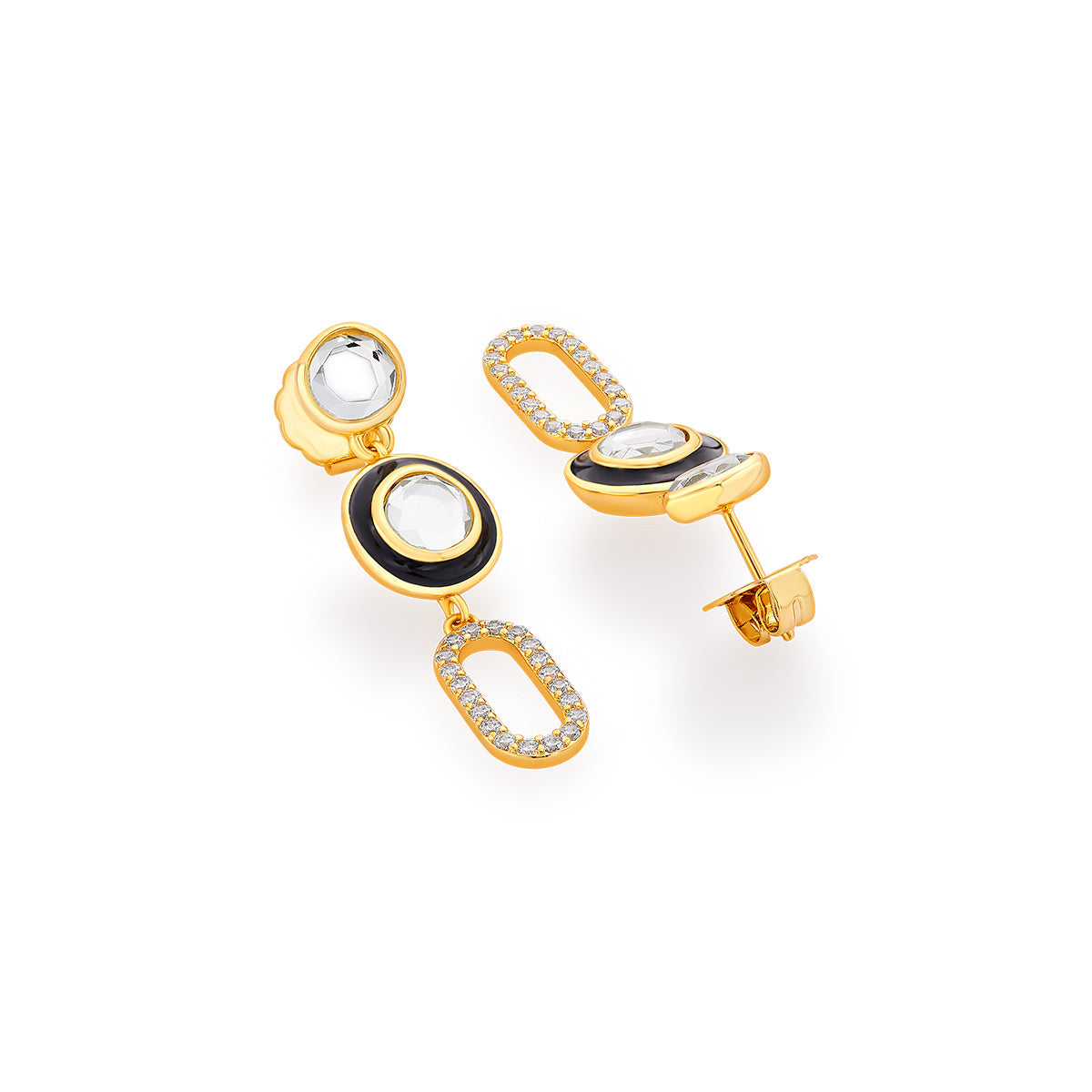 Savage Mirror Drop Earrings