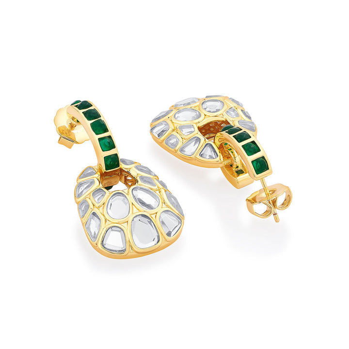 Fiesta Hydro Emerald Earrings