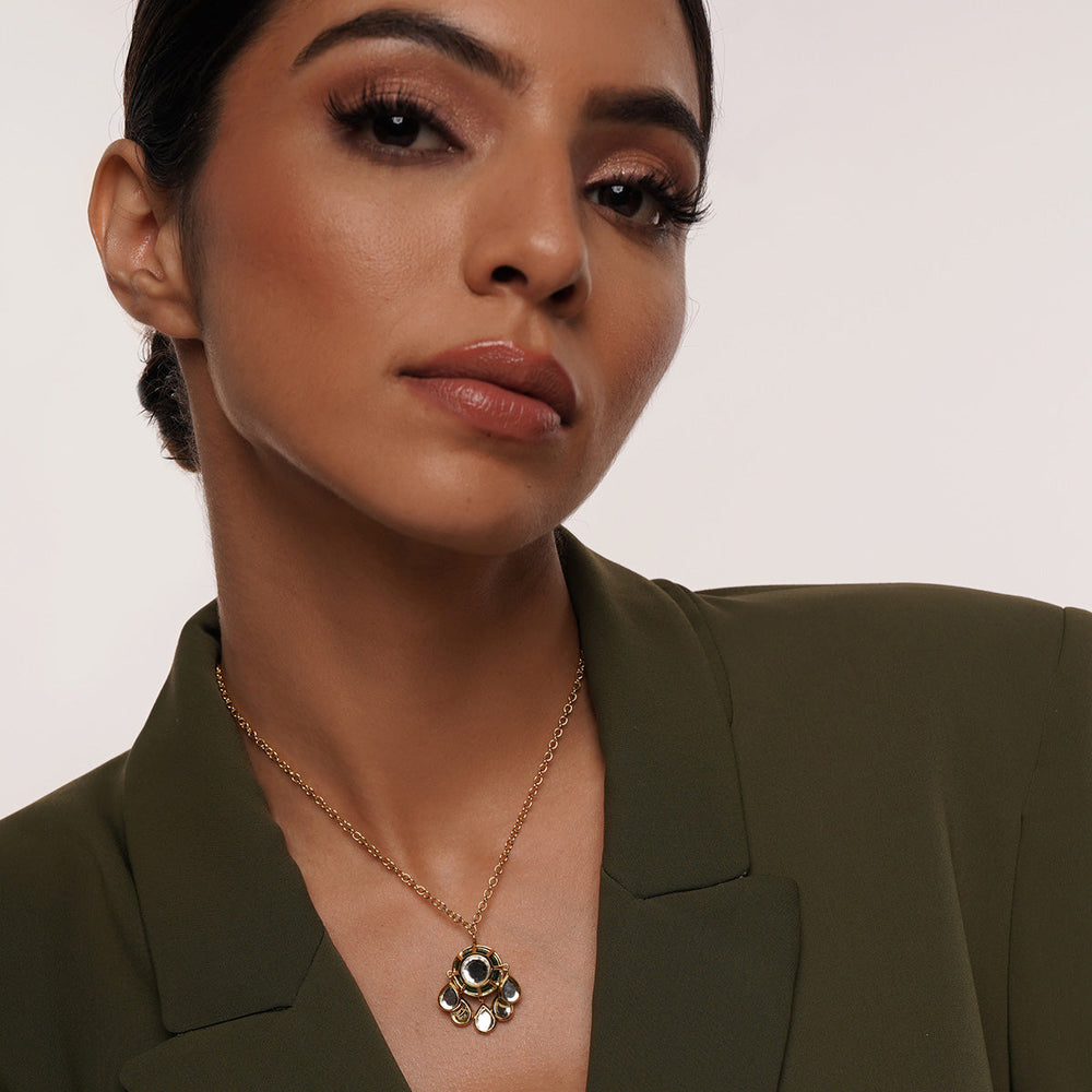 Ayaana Evergreen Necklace - Isharya | Modern Indian Jewelry