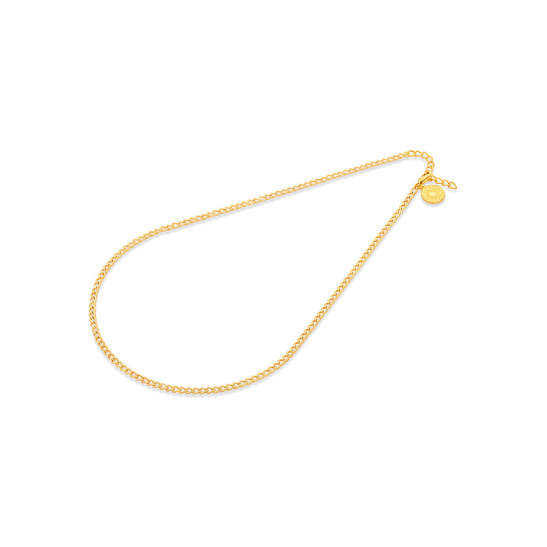 Elements Slim Link Necklace - Isharya | Modern Indian Jewelry