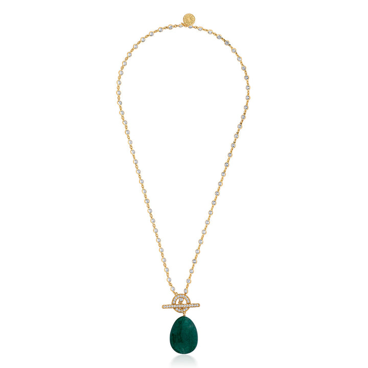 Zeenat Statement Stone Necklace - Isharya | Modern Indian Jewelry