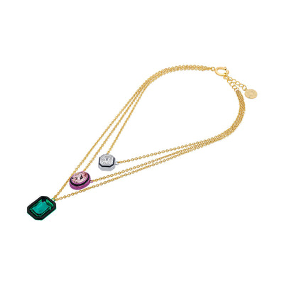 Banger Multi-Coloured Layered Necklace