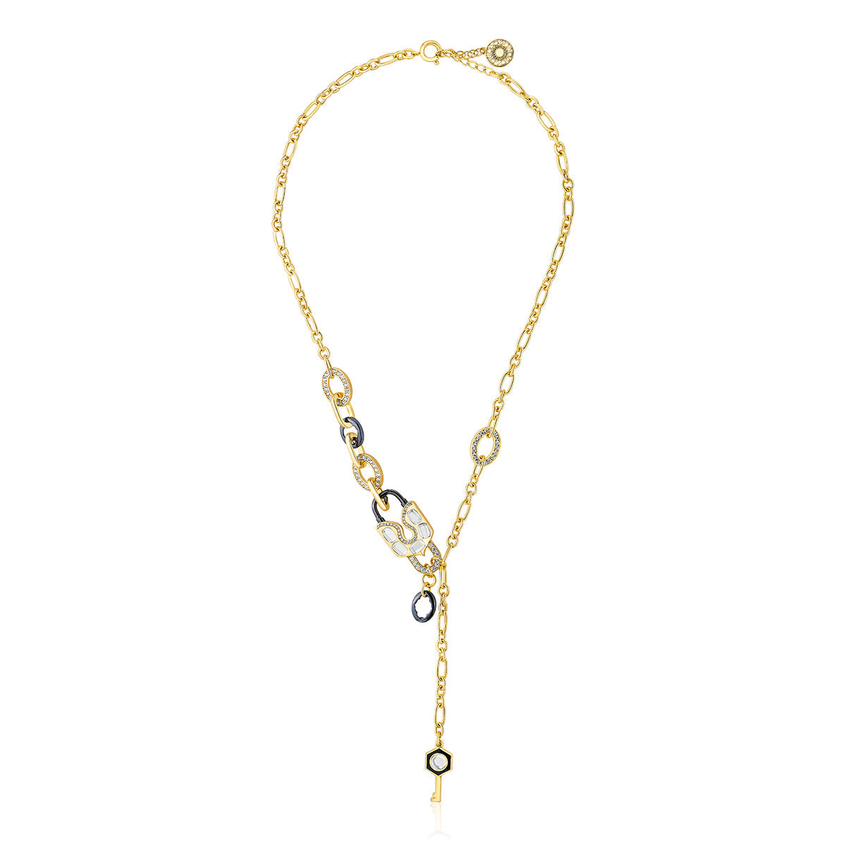 Snatched Link & Key Necklace