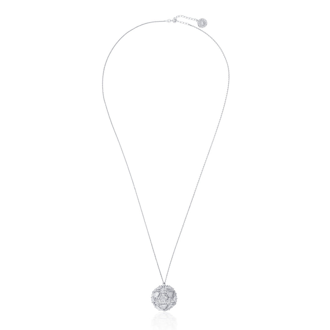 Bahamas 925 Silver Pendant Necklace - Isharya | Modern Indian Jewelry