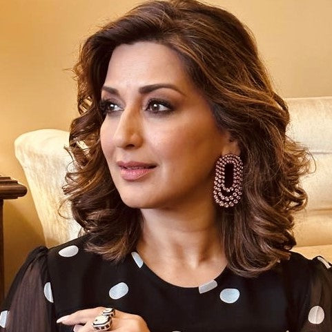 Rani Pink Tri Layered Earrings - Isharya | Modern Indian Jewelry