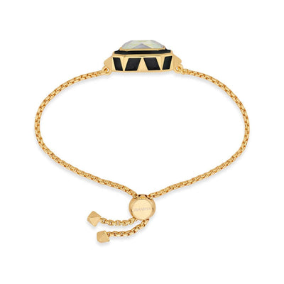 Meraki Black Enamel Bracelet - Isharya | Modern Indian Jewelry