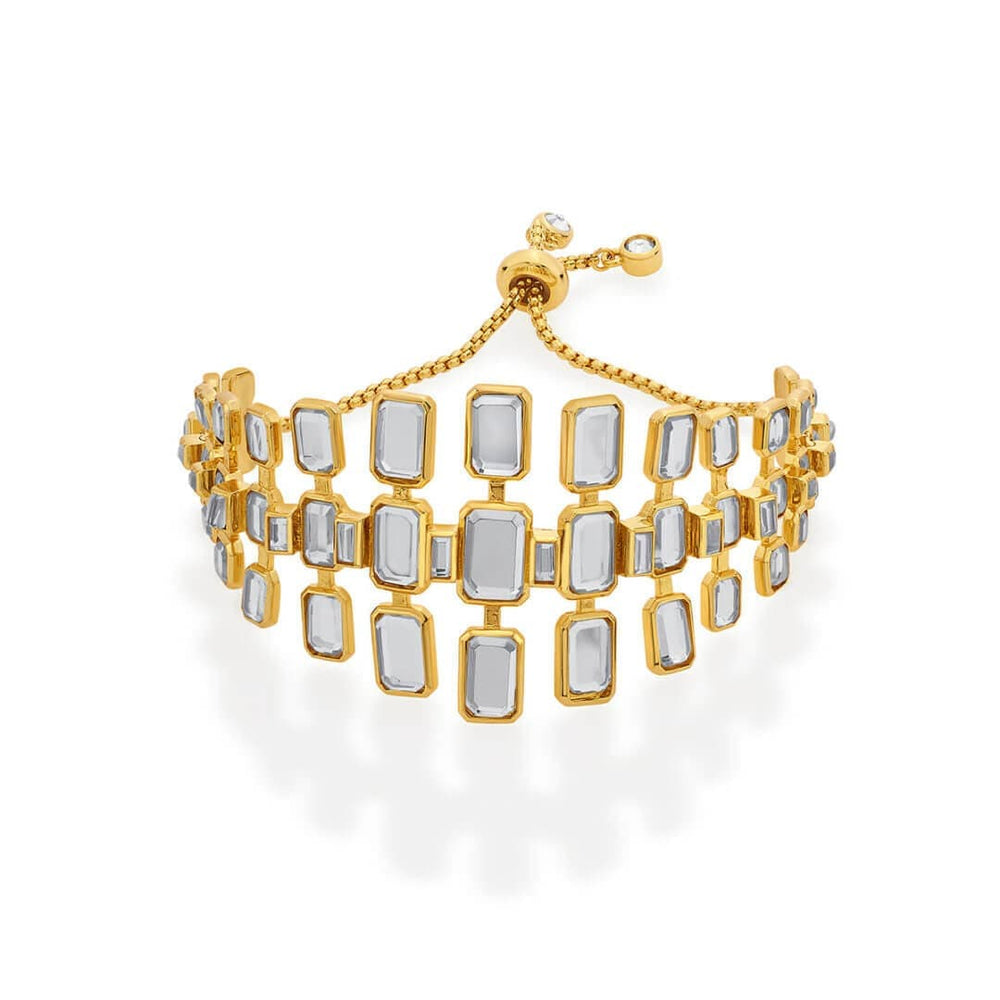 Shiza Mirror Bracelet - Isharya | Modern Indian Jewelry