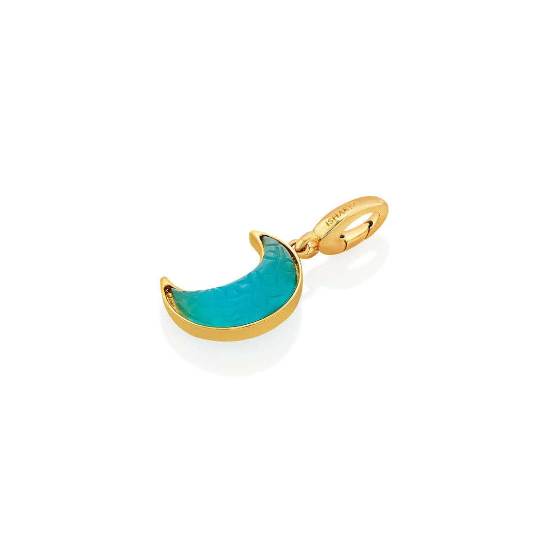 Crescent Moon Charm - Isharya | Modern Indian Jewelry