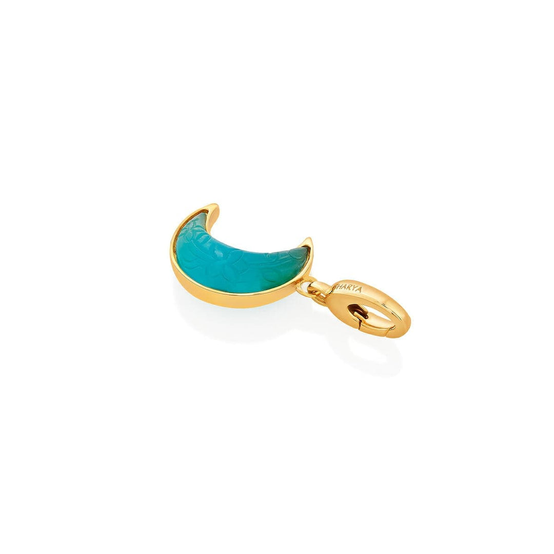 Crescent Moon Charm - Isharya | Modern Indian Jewelry