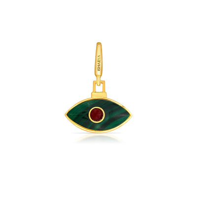 Gemini Evil Eye Charm - Isharya | Modern Indian Jewelry
