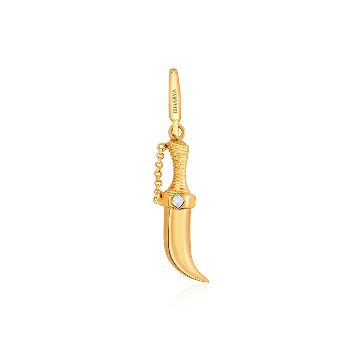 Golden Kripan Charm - Isharya | Modern Indian Jewelry
