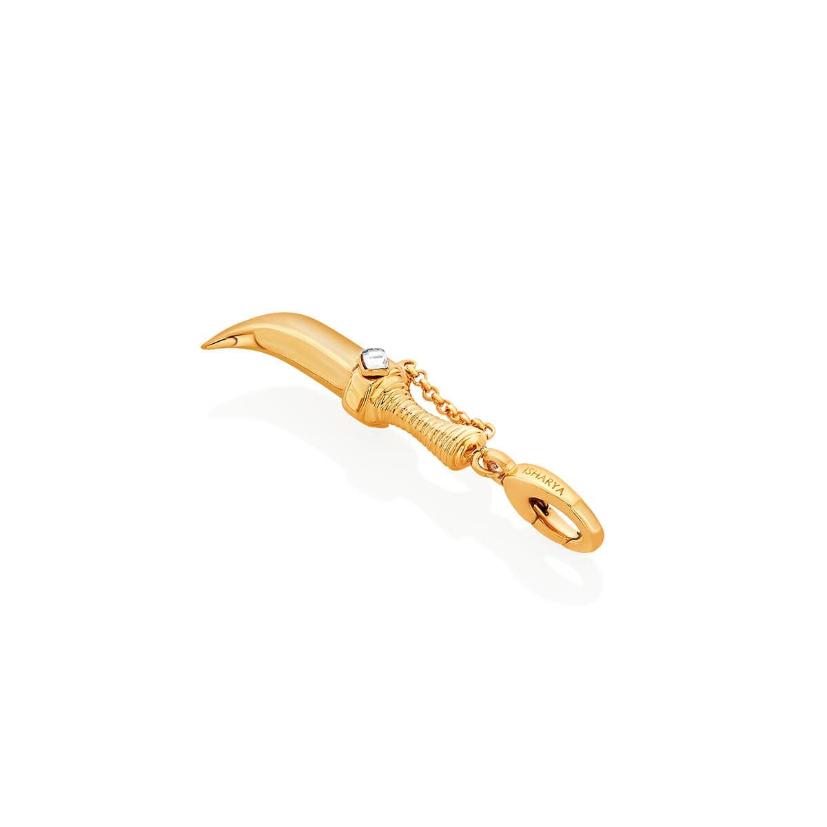 Golden Kripan Charm - Isharya | Modern Indian Jewelry