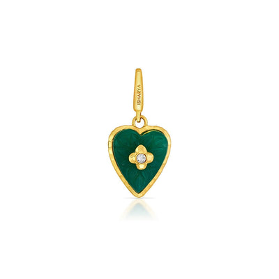 Heritage Lucky Heart Charm - Isharya | Modern Indian Jewelry