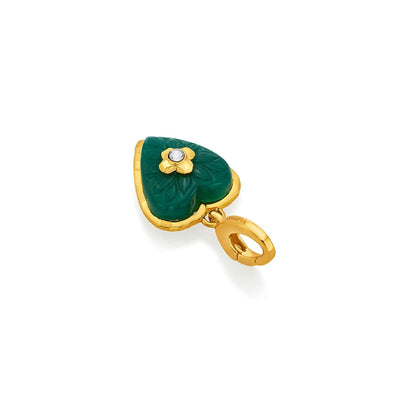 Heritage Lucky Heart Charm - Isharya | Modern Indian Jewelry