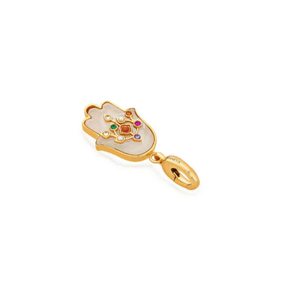 Navratna Hamsa Charm - Isharya | Modern Indian Jewelry