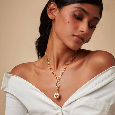 Nizam Locket Charm - Isharya | Modern Indian Jewelry