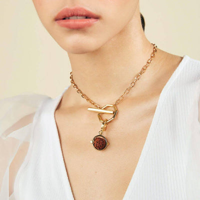 Rudraksh Charm - Isharya | Modern Indian Jewelry