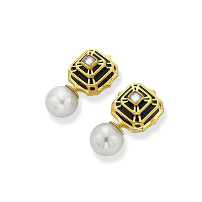 Borderless Hampi Pearl Drop Earring - Isharya | Modern Indian Jewelry