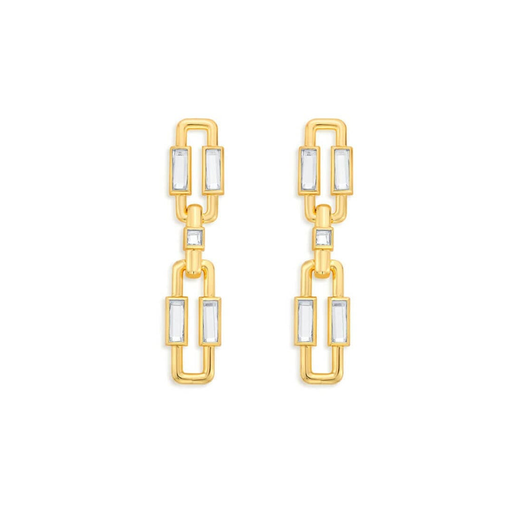 Link In Earrings - Isharya | Modern Indian Jewelry