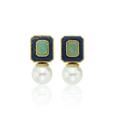 Noor Drop Earrings - Isharya | Modern Indian Jewelry