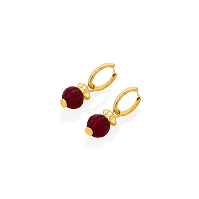 Bead Hoops - Isharya | Modern Indian Jewelry