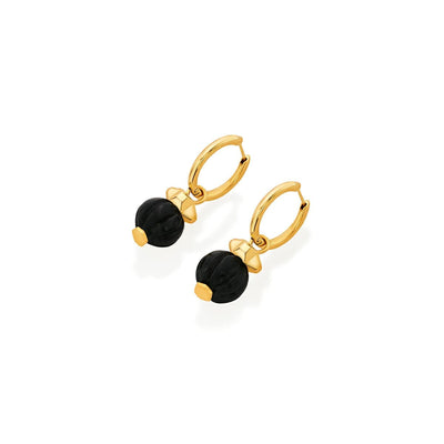 Bead Hoops - Isharya | Modern Indian Jewelry
