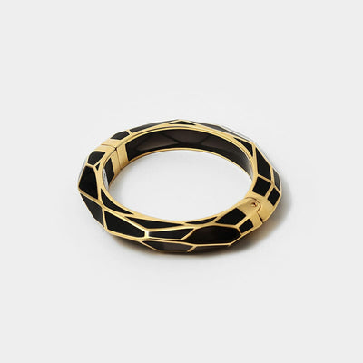 Louvre Hinged Bangle - Isharya | Modern Indian Jewelry