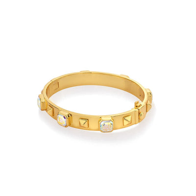 Ginsburg White Abalone Cuff - Isharya | Modern Indian Jewelry