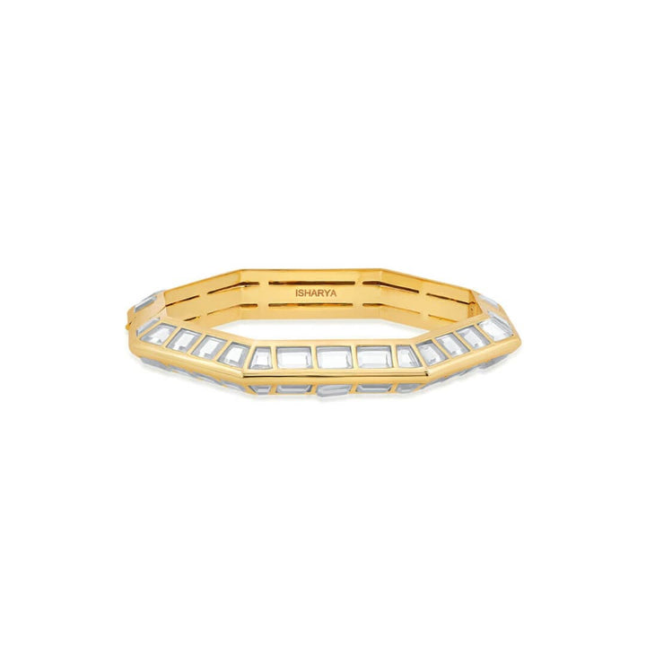 Harmony Hinge Bangle - Isharya | Modern Indian Jewelry