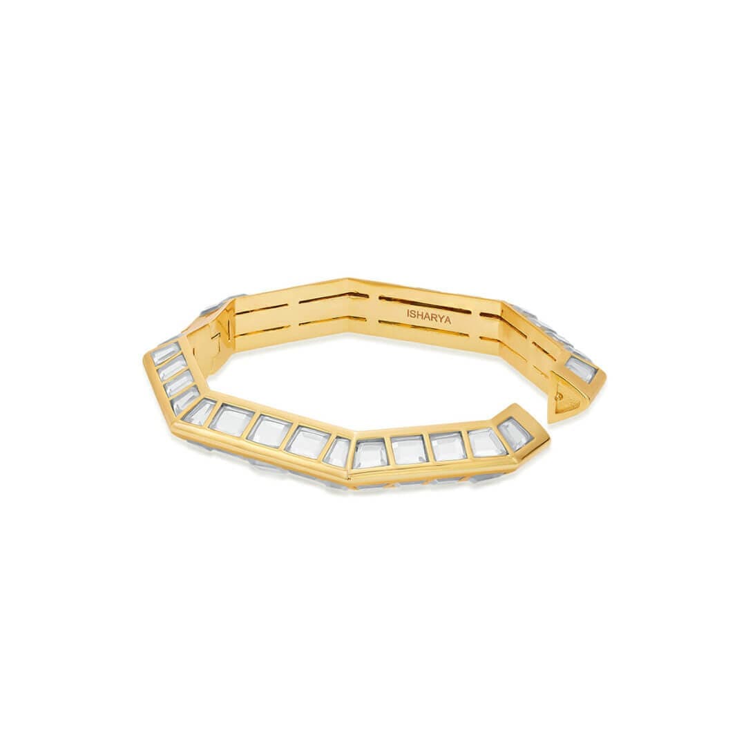 Harmony Hinge Bangle - Isharya | Modern Indian Jewelry