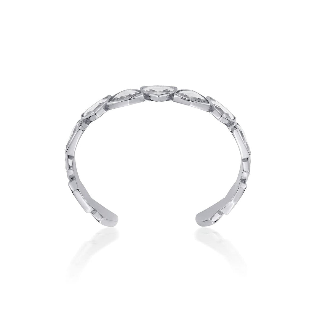 Inayat Mirror Statement Cuff - Isharya | Modern Indian Jewelry