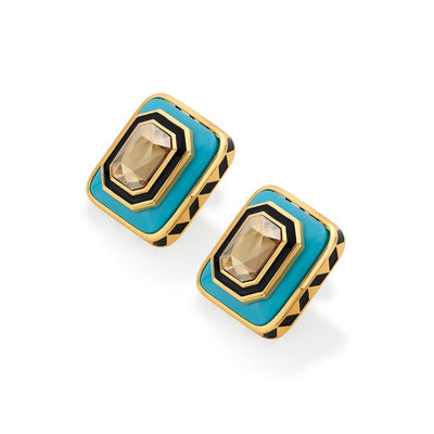 Kefi Resin Studs - Isharya | Modern Indian Jewelry