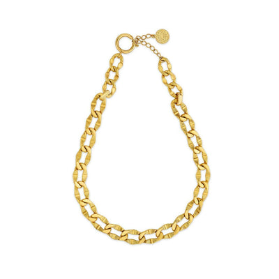 Chain-link Charm Necklace - Isharya | Modern Indian Jewelry