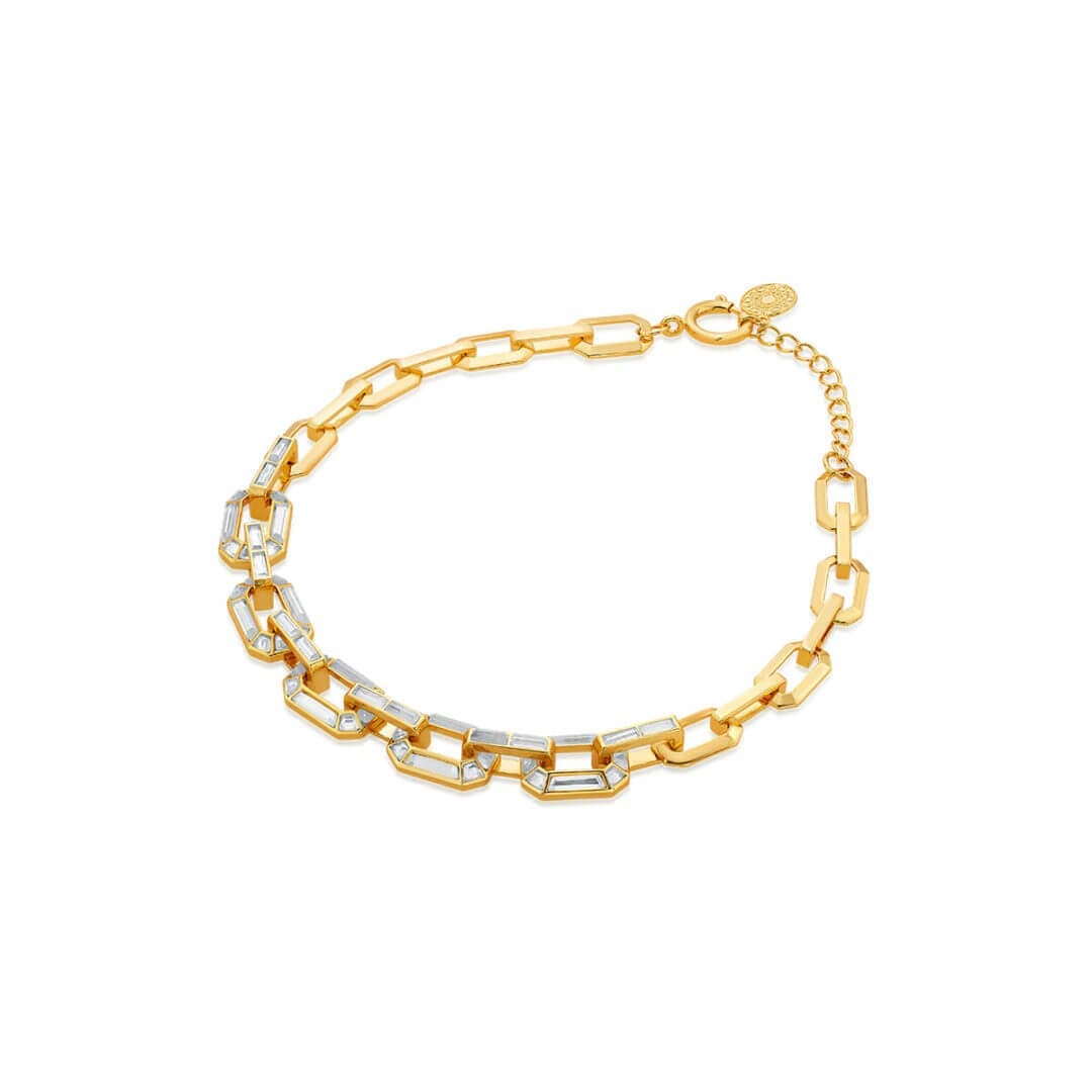 Chain Reaction Interlinked Necklace - Isharya | Modern Indian Jewelry