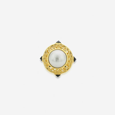 Gypsy Soul Pearl Power Ring - Isharya | Modern Indian Jewelry