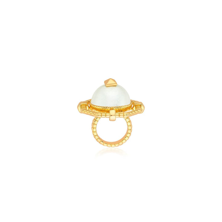 Cox Pearl Ring - Isharya | Modern Indian Jewelry