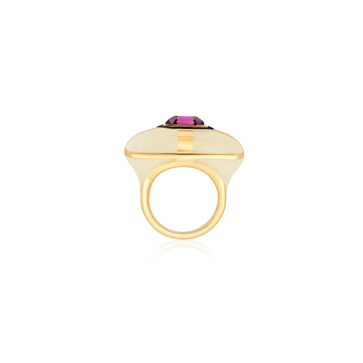 Shabana Amethyst Ring - Isharya | Modern Indian Jewelry