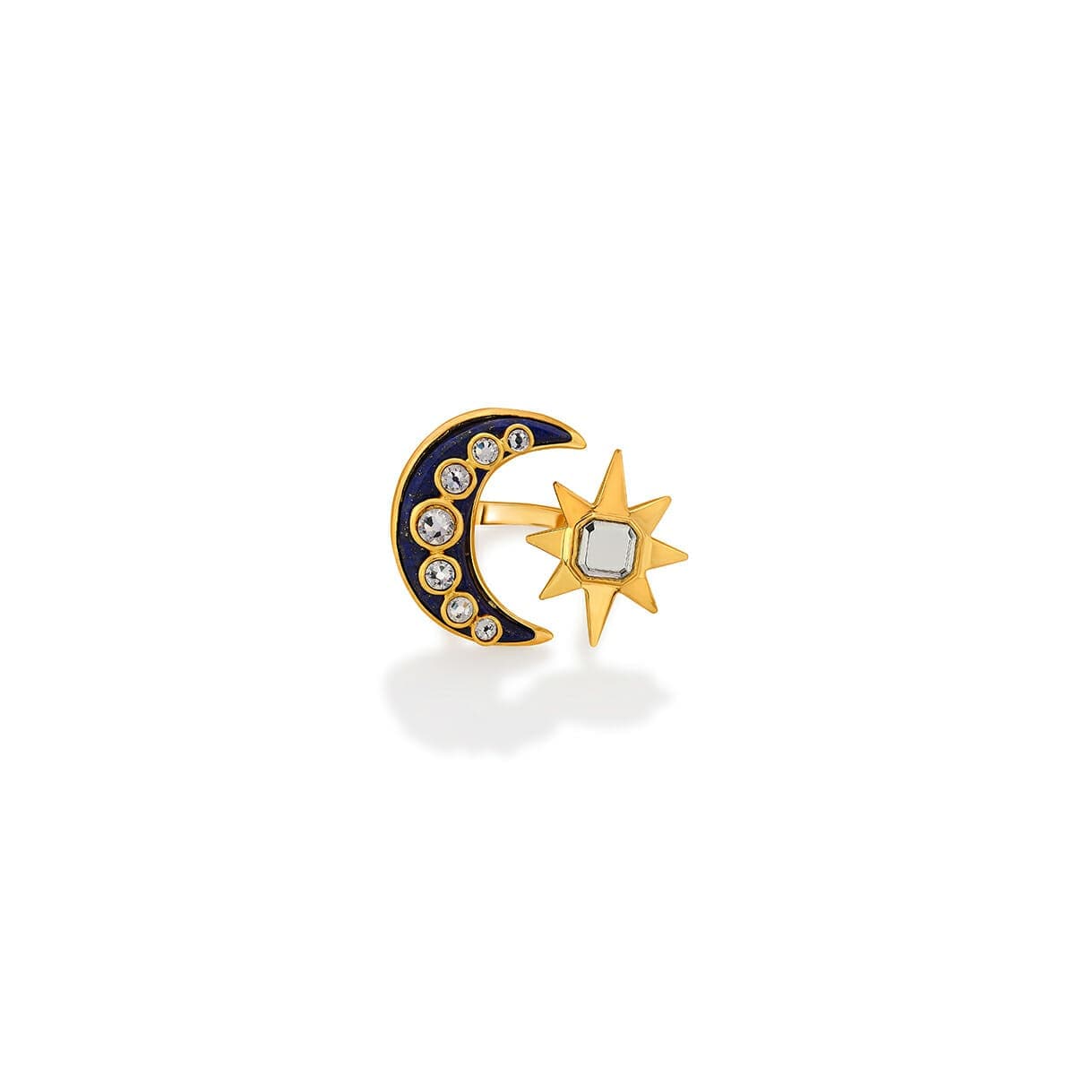 Starry Night Lapis Ring - Isharya | Modern Indian Jewelry